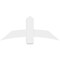 Ekena Millwork Bellingham Architectural Grade PVC Gable Bracket, 48"W x 20"H x 4"D x 6"F, 10/12 Pitch GBP048X20X0406BEL00 - alternate 3